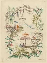 Ornamental Design from Nouvelle suite de cahiers chinois